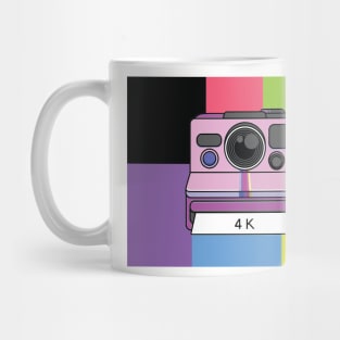 Retro Polaroid Instant Camera Vintage Art Poster Print Mug